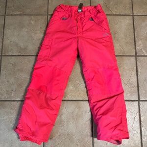 Champion Girl’s Snow/Ski Pants ~ Hot Pink  ~ Size L (10-12) ~ Adjustable Waist